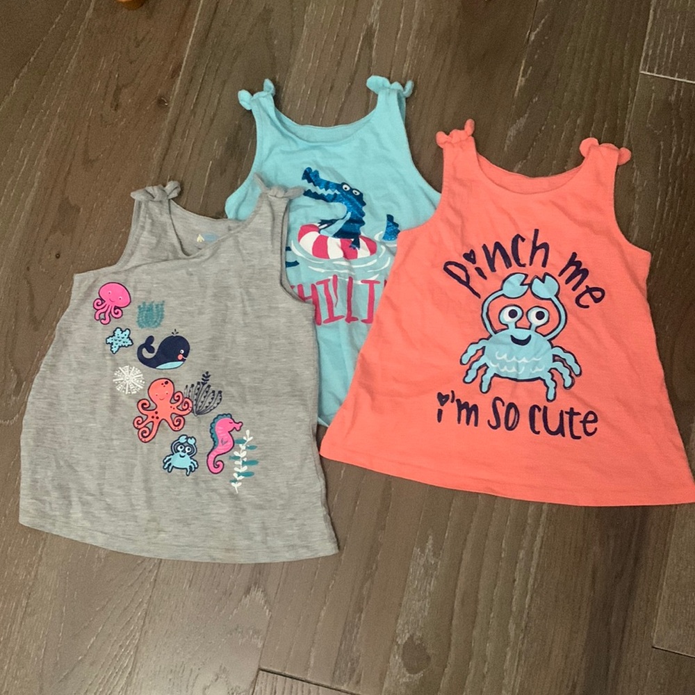 Lightning Bug Tank top Bundle- Size 4T